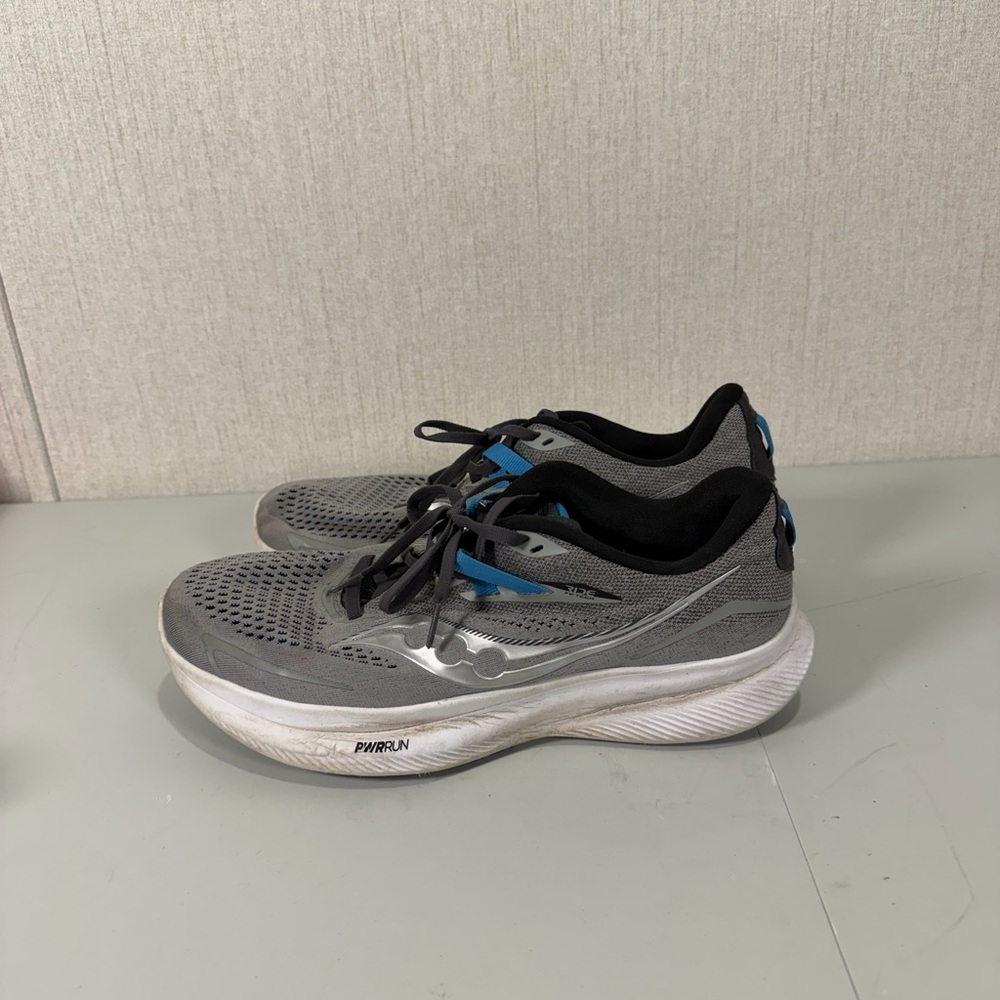 Saucony Men's‎ Gray and Blue Athletic Shoes